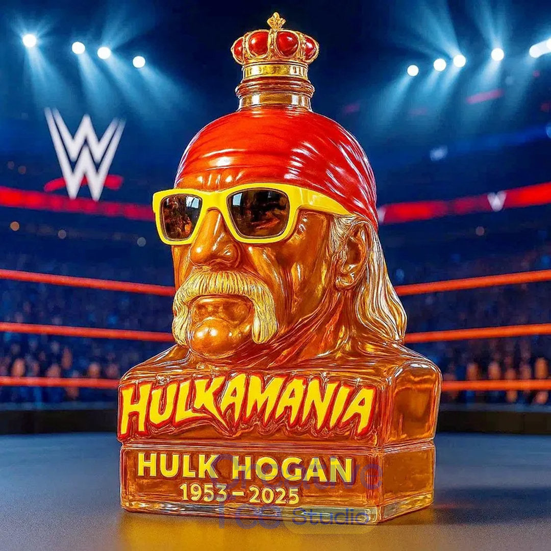 Hulk Hogan 1953 Memorial Limited Edition Whiskey Bottle