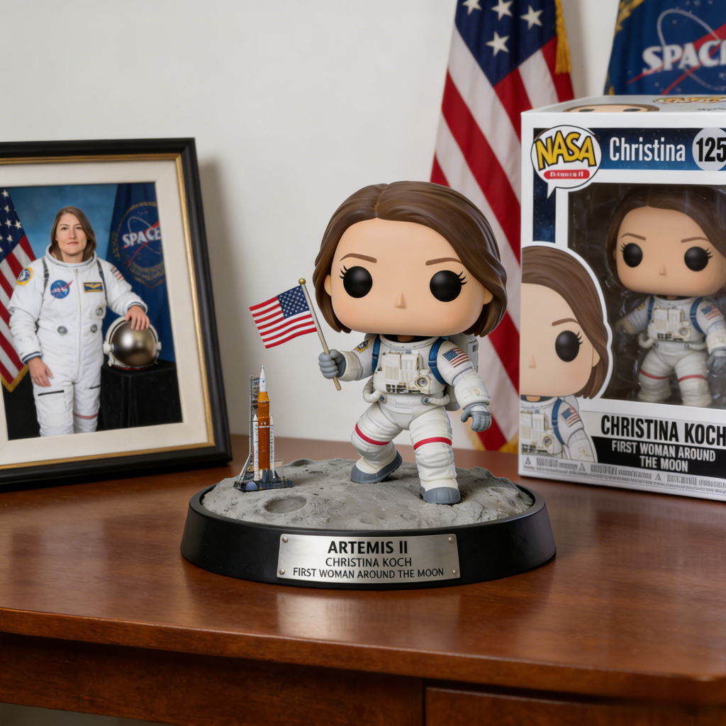 Reid Wiseman/Christina Koch Artemis II Pop! Figure