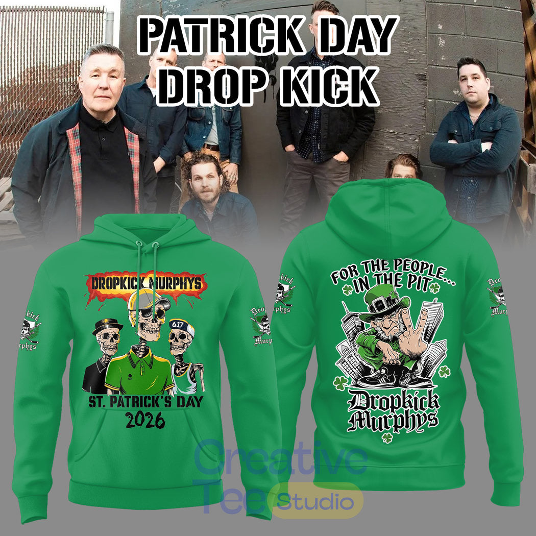 Dropkick Murphys St. Patrick’s Day 2026 Hoodie