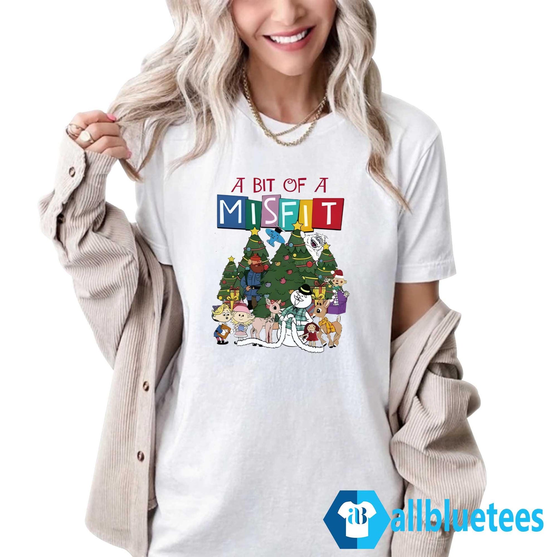 A Bit Of A Misfit Rudolph The Red Nosed Reindeer Shirt