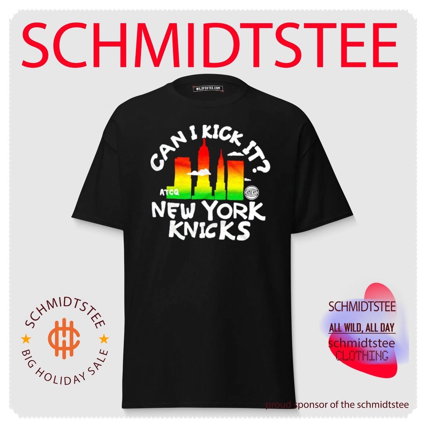 A Tribe Called Quest x New York Knicks Can I Kick It Pride shirt