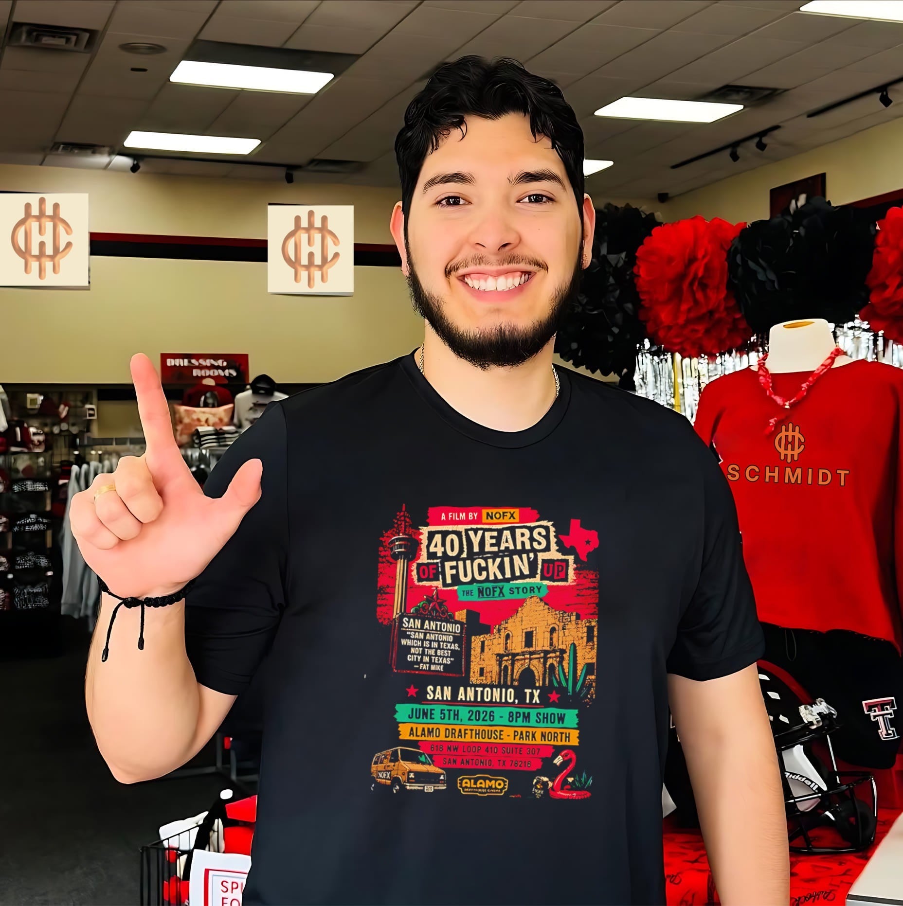 A film by NOFX 40 years of fuckin up the NOFX story San Antonio TX retro shirt