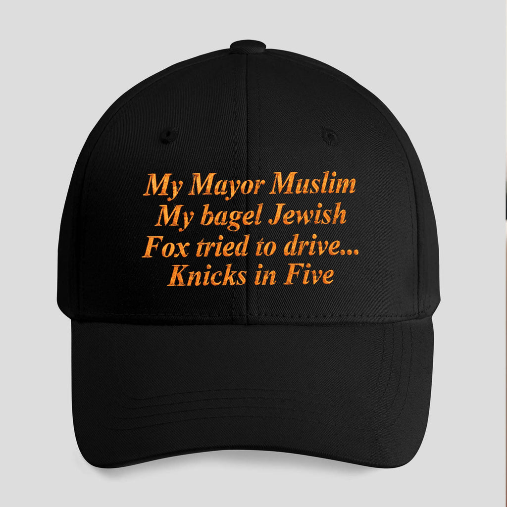 My Mayor Muslim My Bagel Jewish Fox Tried To Drive Knicks In Five Hat
