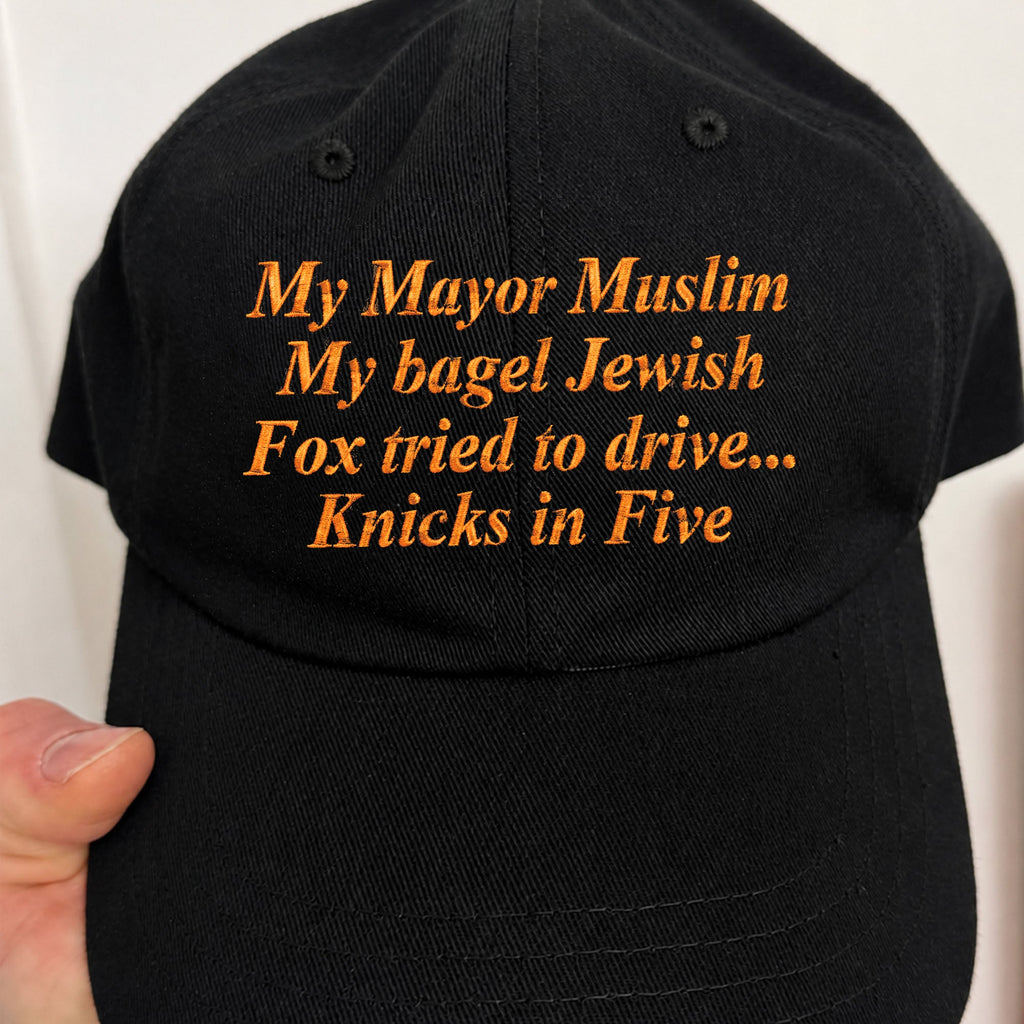 My Mayor Muslim My Bagel Jewish Fox Tried To Drive Knicks In Five Hat