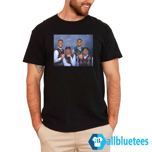 AJ Brown Jalen Hurts Devonta Smith Saquon Barkley Step Brothers Shirt