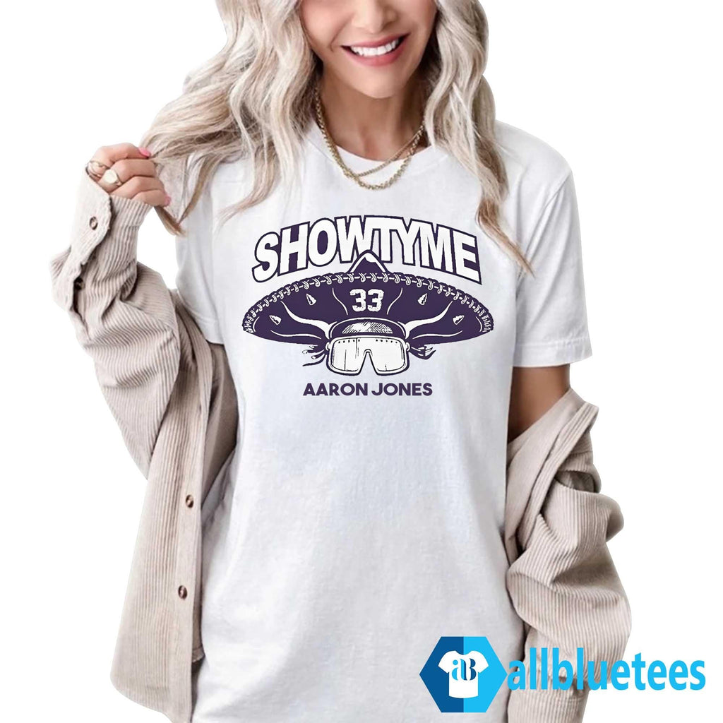Aaron Jones Showtyme Minnesota Shirt