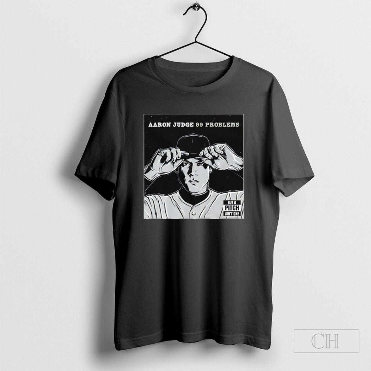 Aaron Judge 99 Problems New York Yankees Player Graphic Tee Shirt