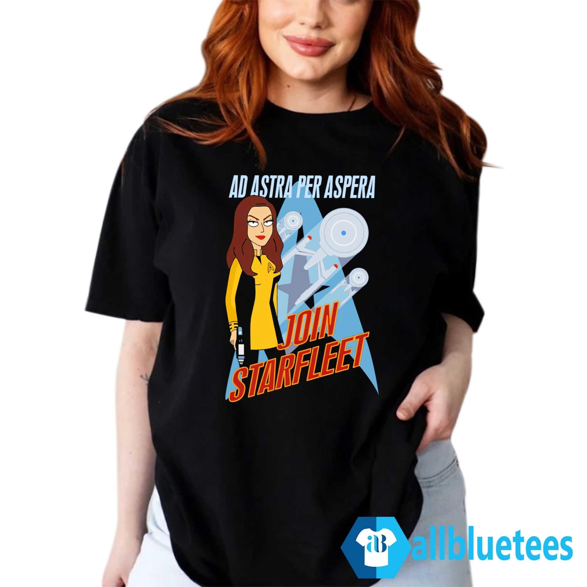 Ad Astra Per Aspera Join Starfleet Shirt