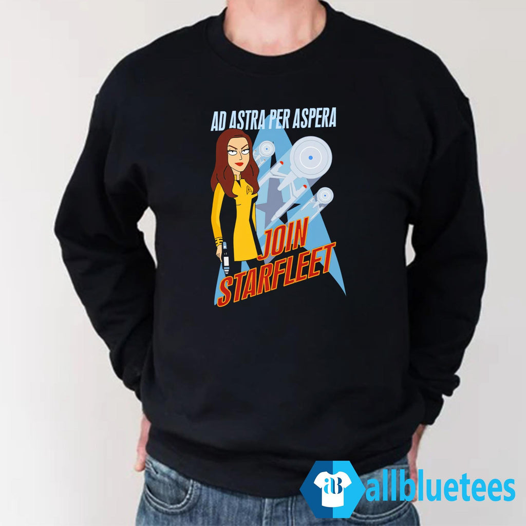 Ad Astra Per Aspera Join Starfleet Shirt