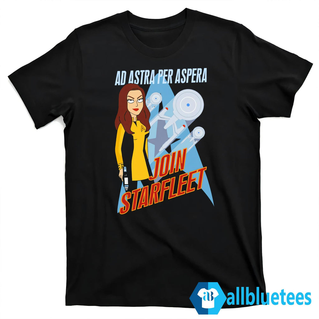 Ad Astra Per Aspera Join Starfleet Shirt