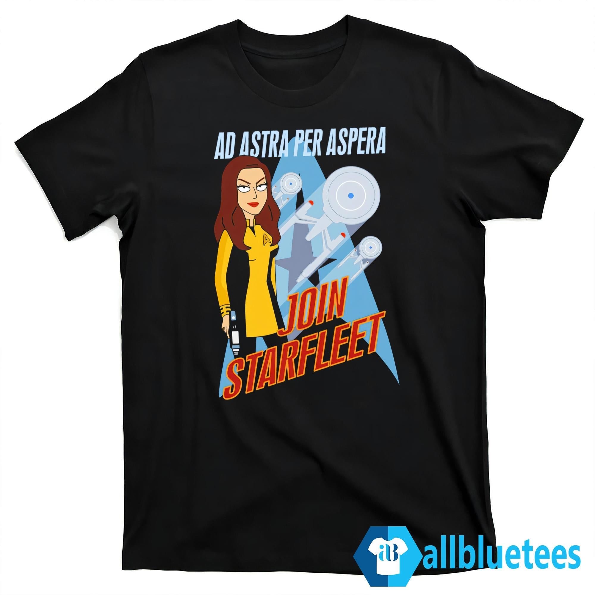 Ad Astra Per Aspera Join Starfleet Shirt
