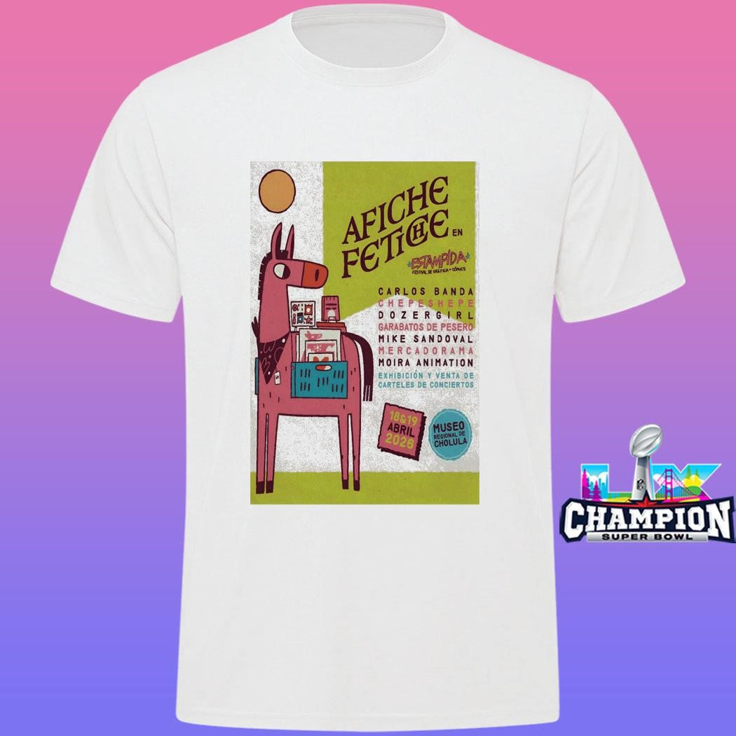 Afiche Fetiche San Andrés Cholula Shirt