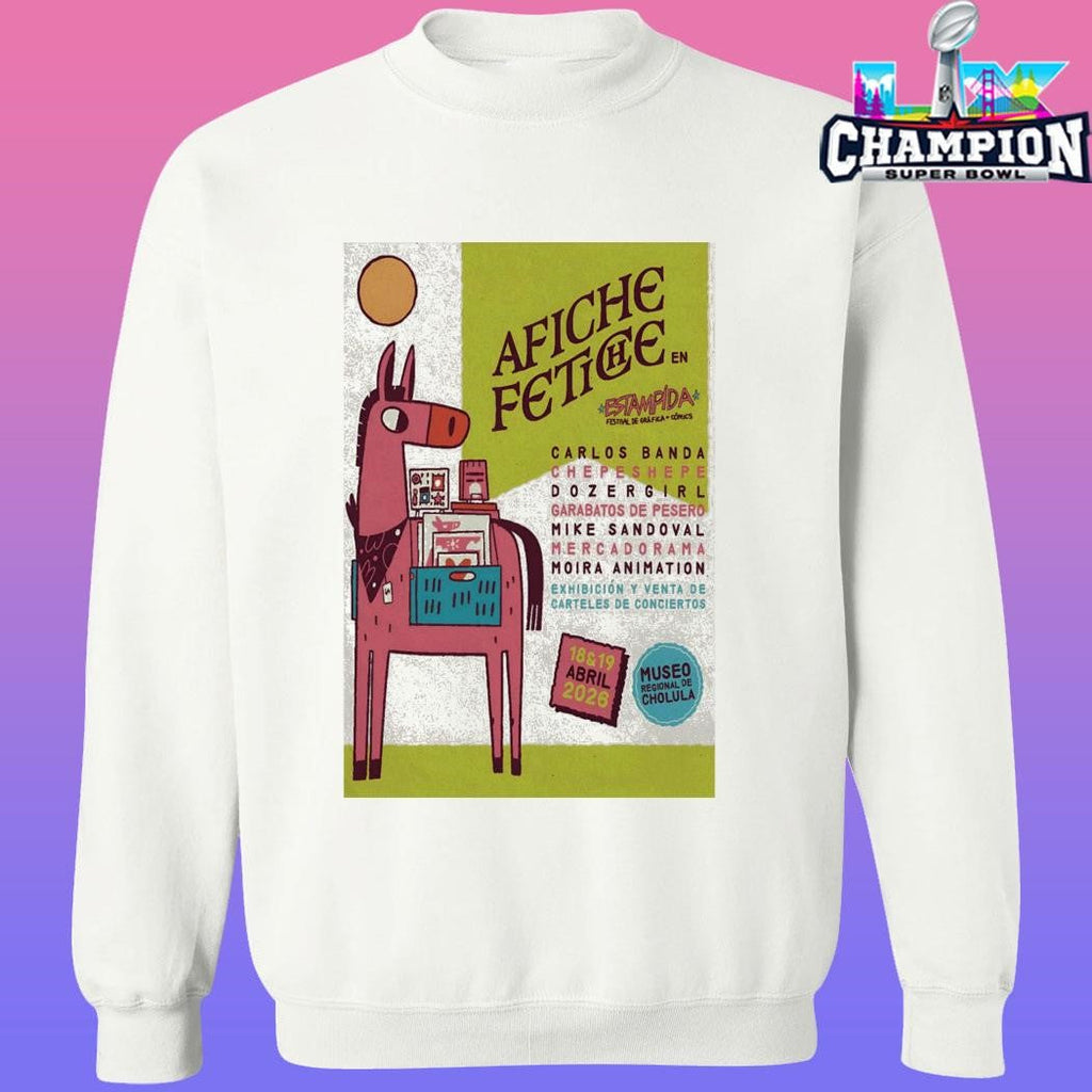 Afiche Fetiche San Andrés Cholula Shirt