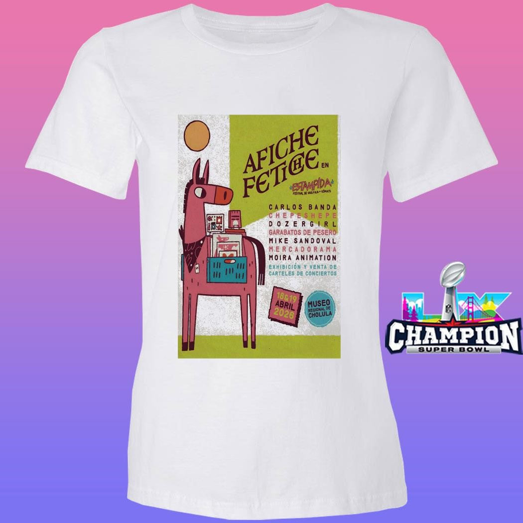 Afiche Fetiche San Andrés Cholula Shirt