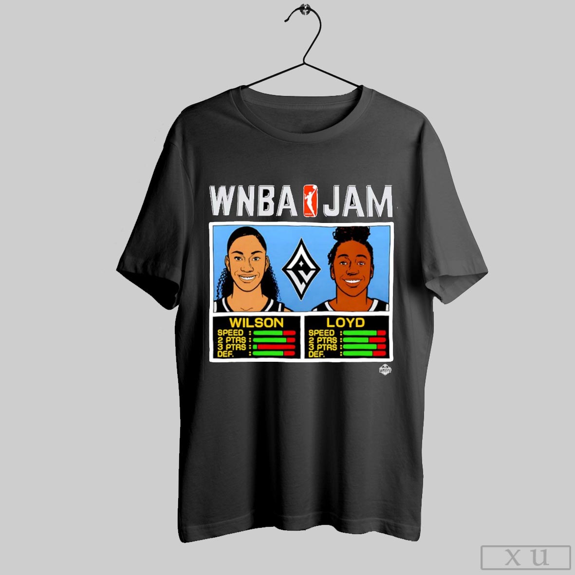 Aja Wilson And Jewell Loyd Las Vegas Aces Wnba Jam