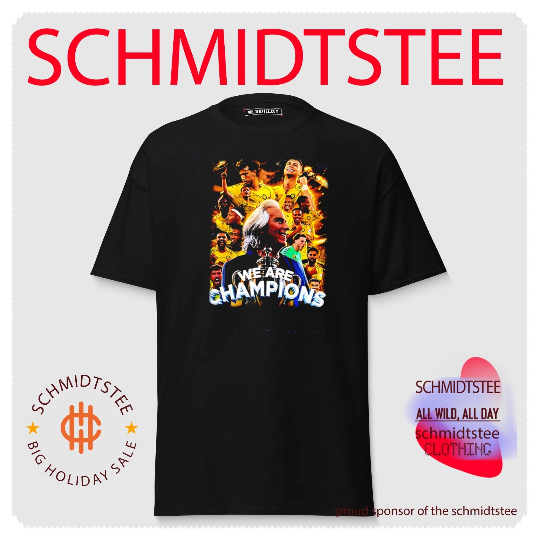 Al-Nassr FC Saudi Pro League we are champions shirt