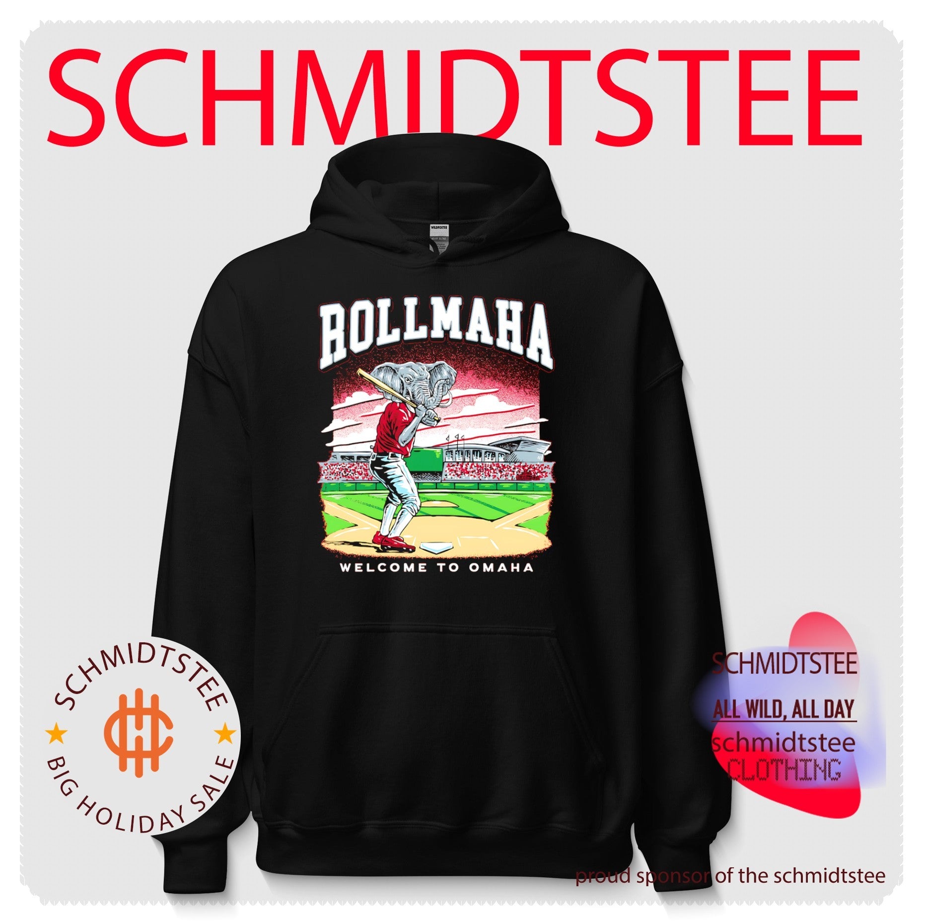 Alabama Crimson Tide Rollmaha 2026 College World Series welcome to Omaha mascot shirt