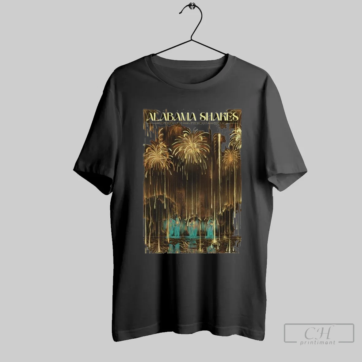 Alabama Shakes 9 9 2025 Stage Ae In Pittsburgh Pa T Shirt