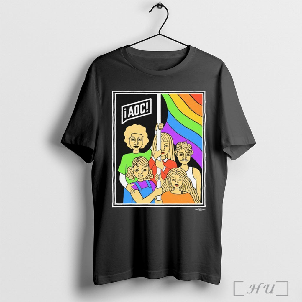 Alexandria Ocasio Cortez Pride People T Shirt