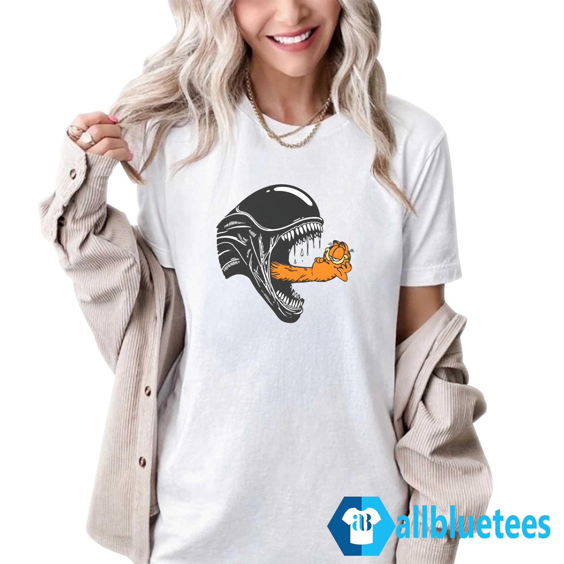 Alien Garfield Shirt
