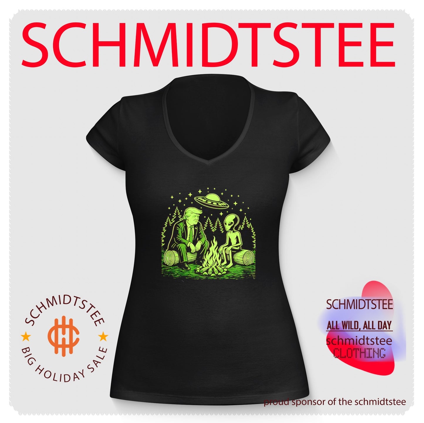 Alien Invasion and Trump UFO shirt