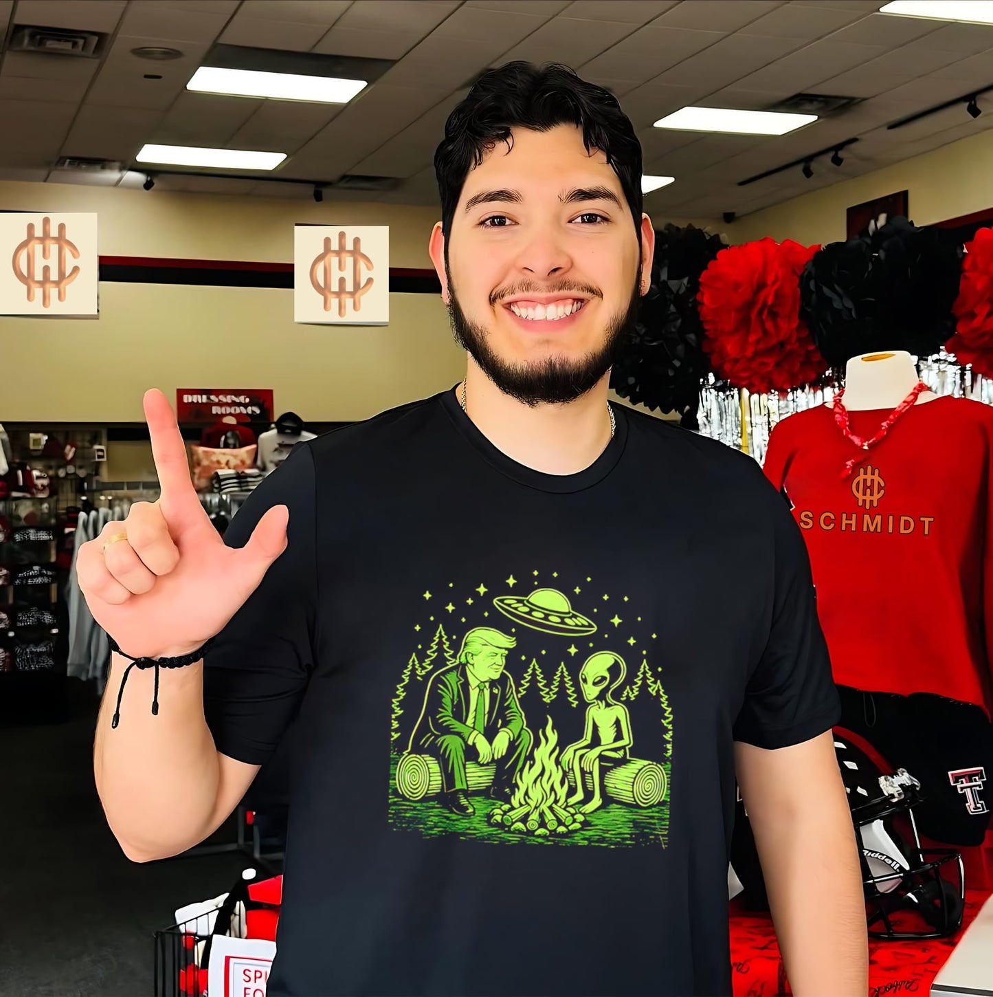 Alien Invasion and Trump UFO shirt