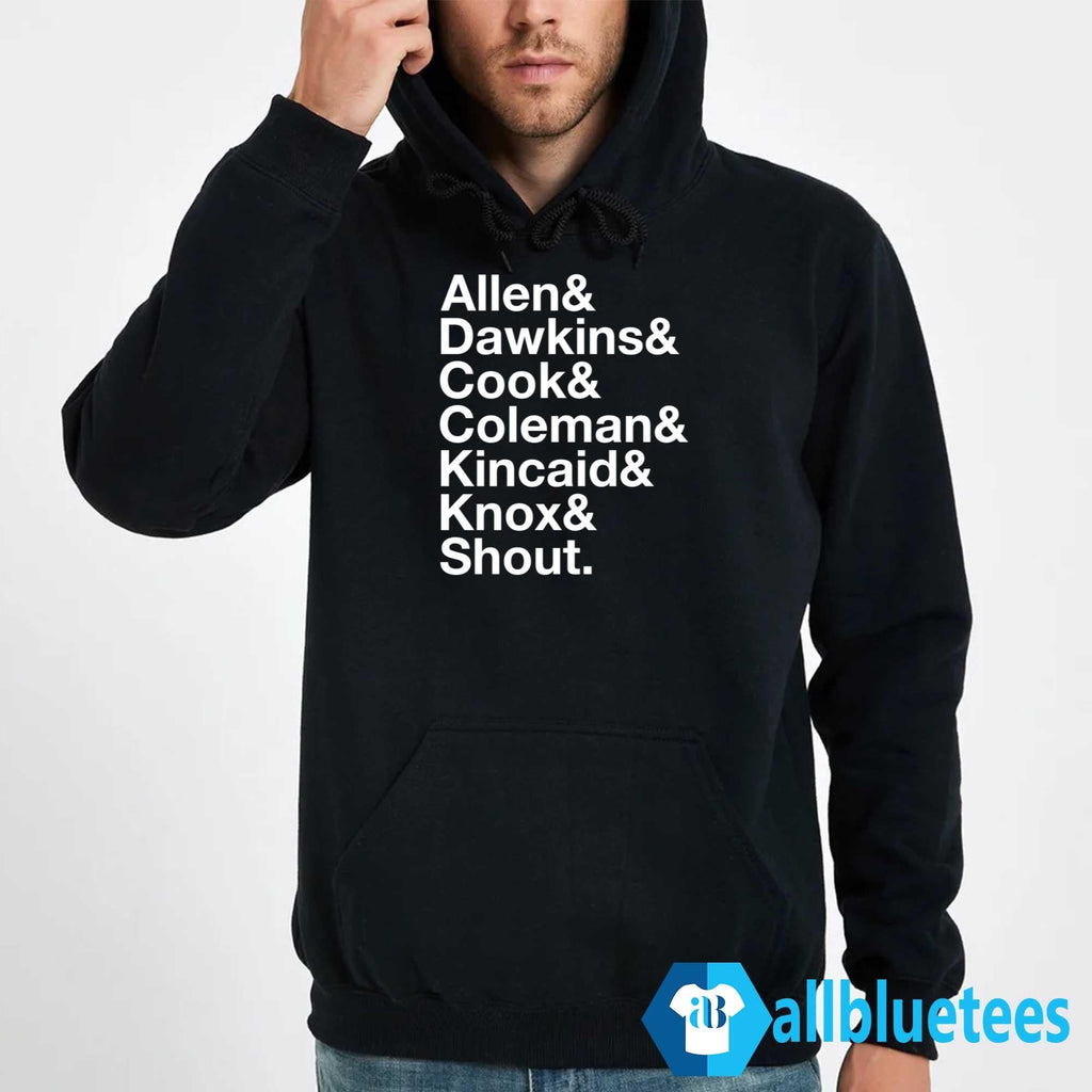 Allen Dawkins Cook Coleman Kincaid Knox Shout Shirt