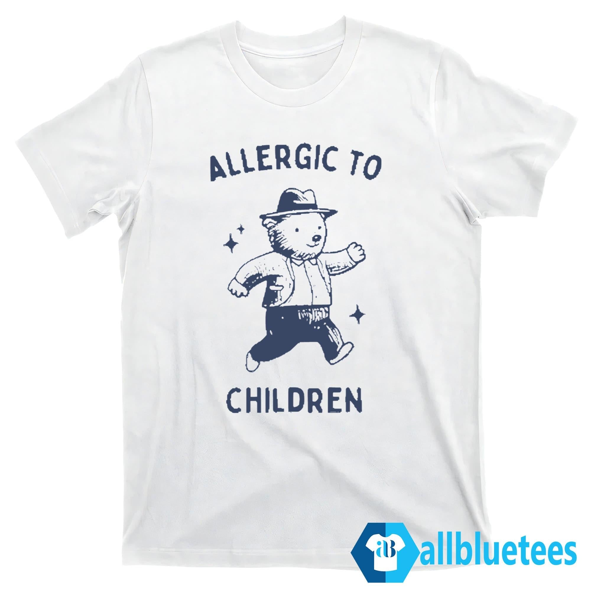 Allergic To Children Shirt