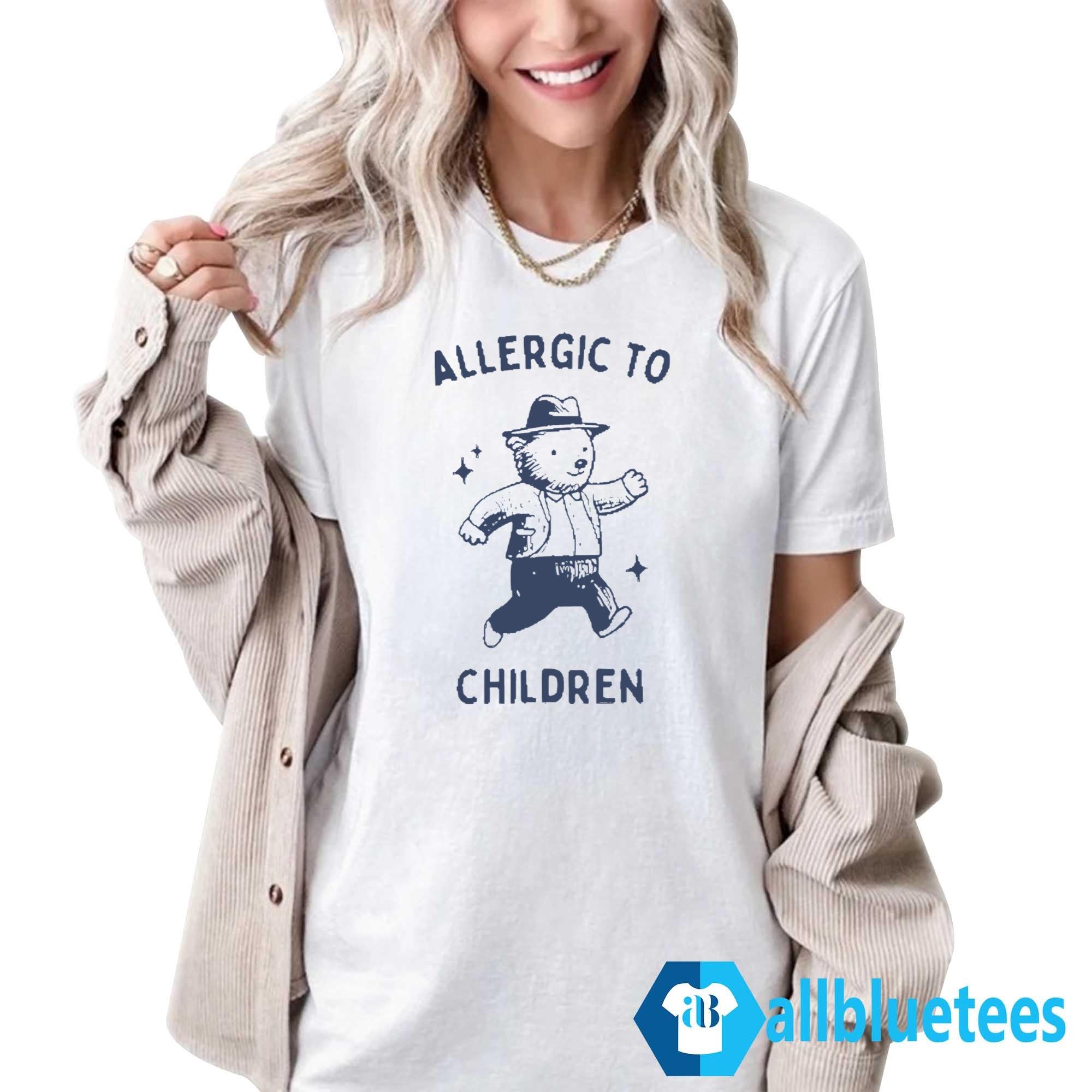 Allergic To Children Shirt