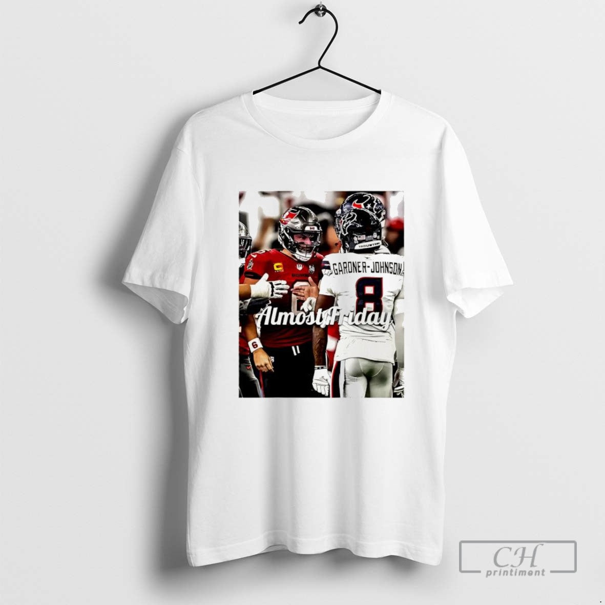 Almost Friday Baker Staredown Baseball Graphic
