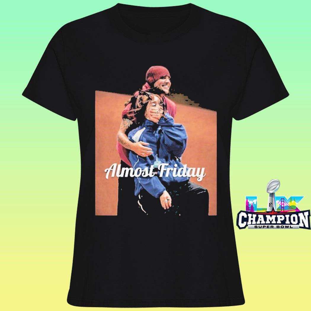 Almost Friday Justin Bieber Hug Billie Eilish Coachella Shirt