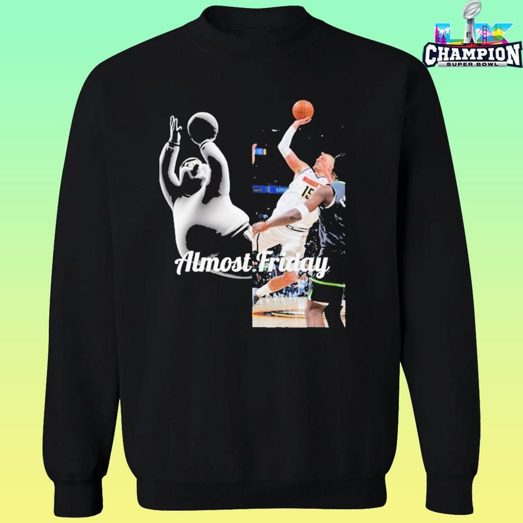 Almost Friday Split Screen Shirt