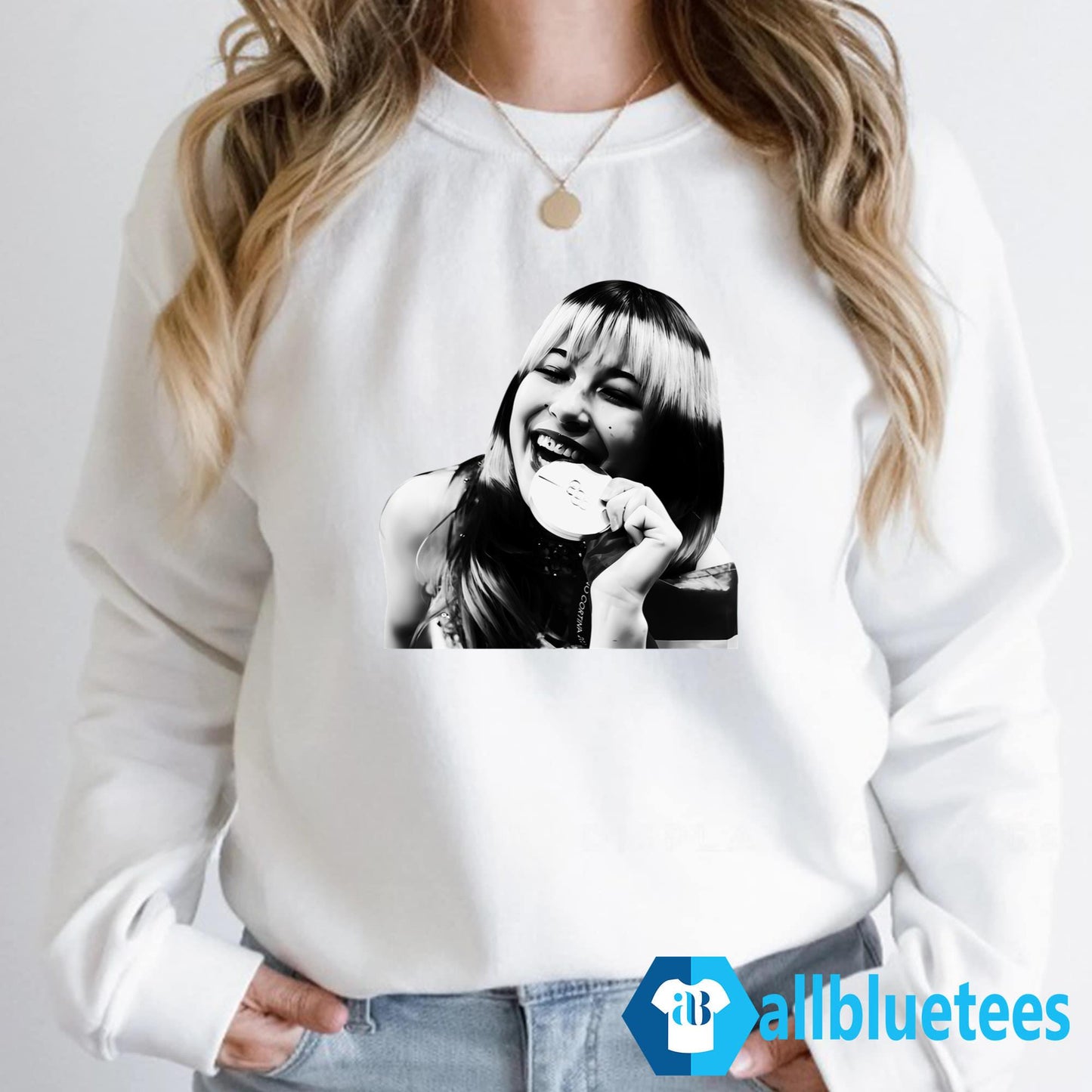 Alysa Liu Gold Medal Halftone 2026 Shirt