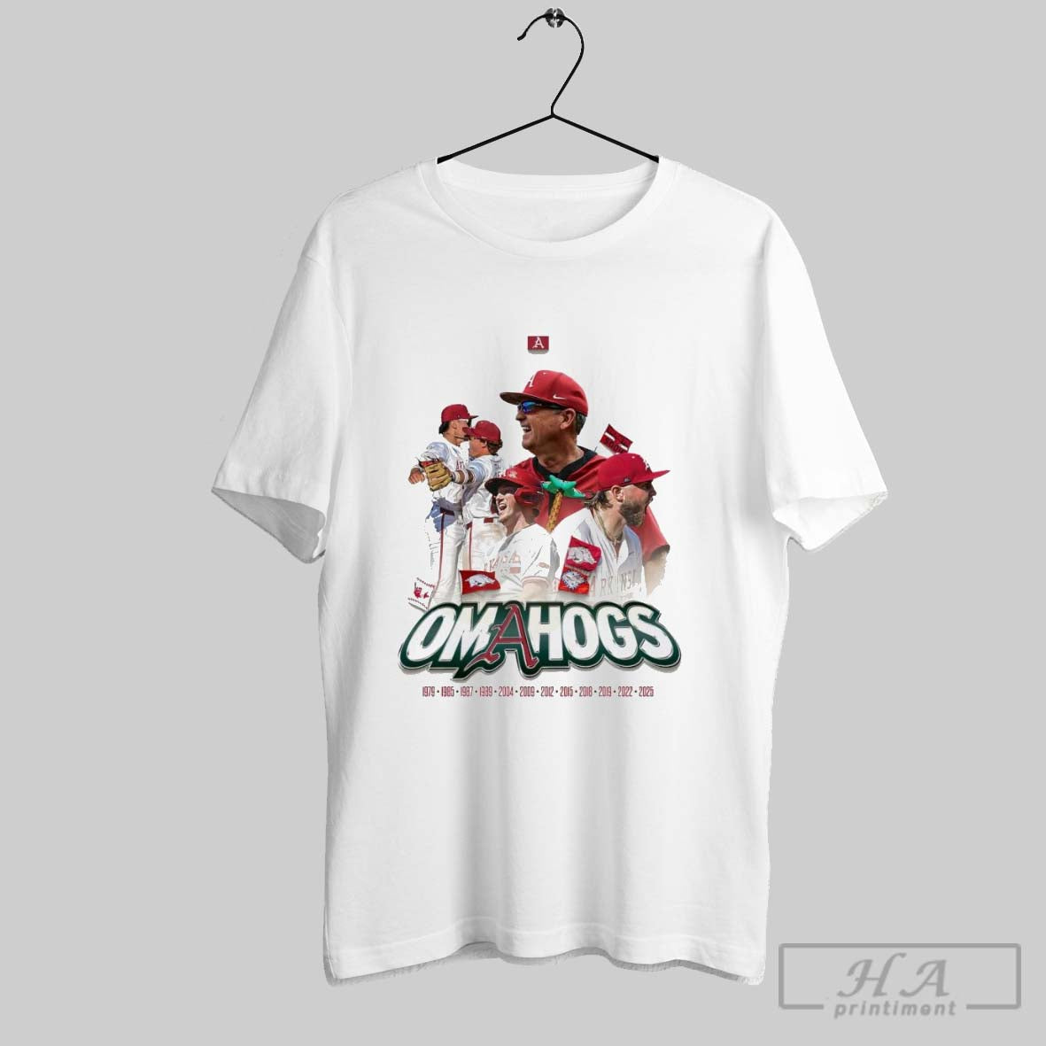 Amahogs Arkansas Razorback Baseball 1979 2025 World Series