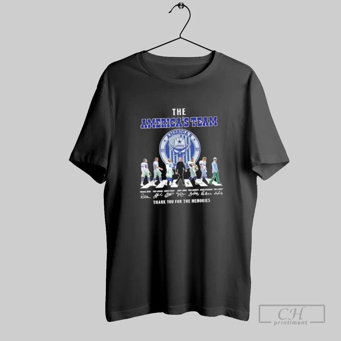 Americas Team Dallas Cowboys Tom Landry And Legends Abbey Road Signatures