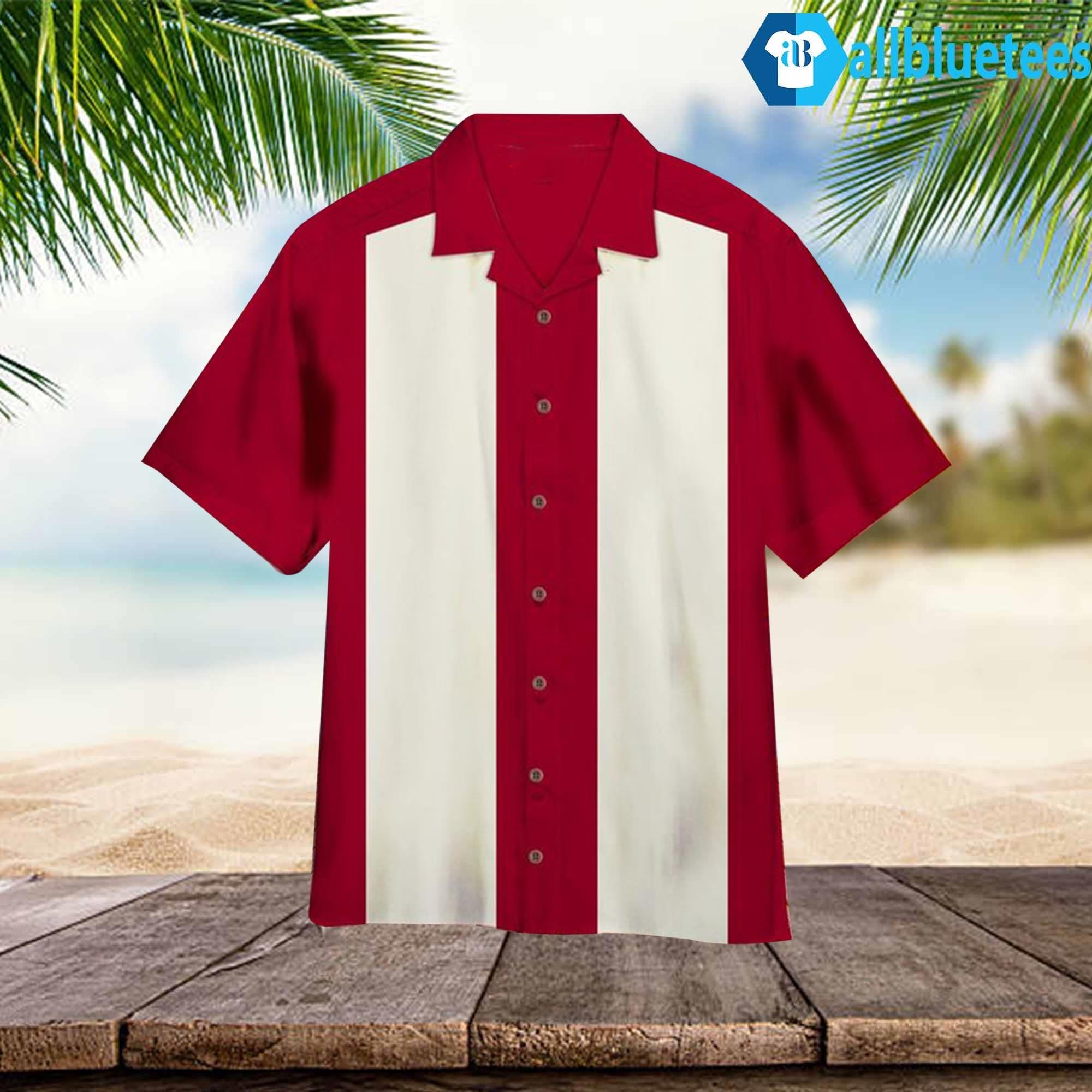 Anchor MSJ Men’s 50s Male Clothing Rockabilly Hawaiian Shirt