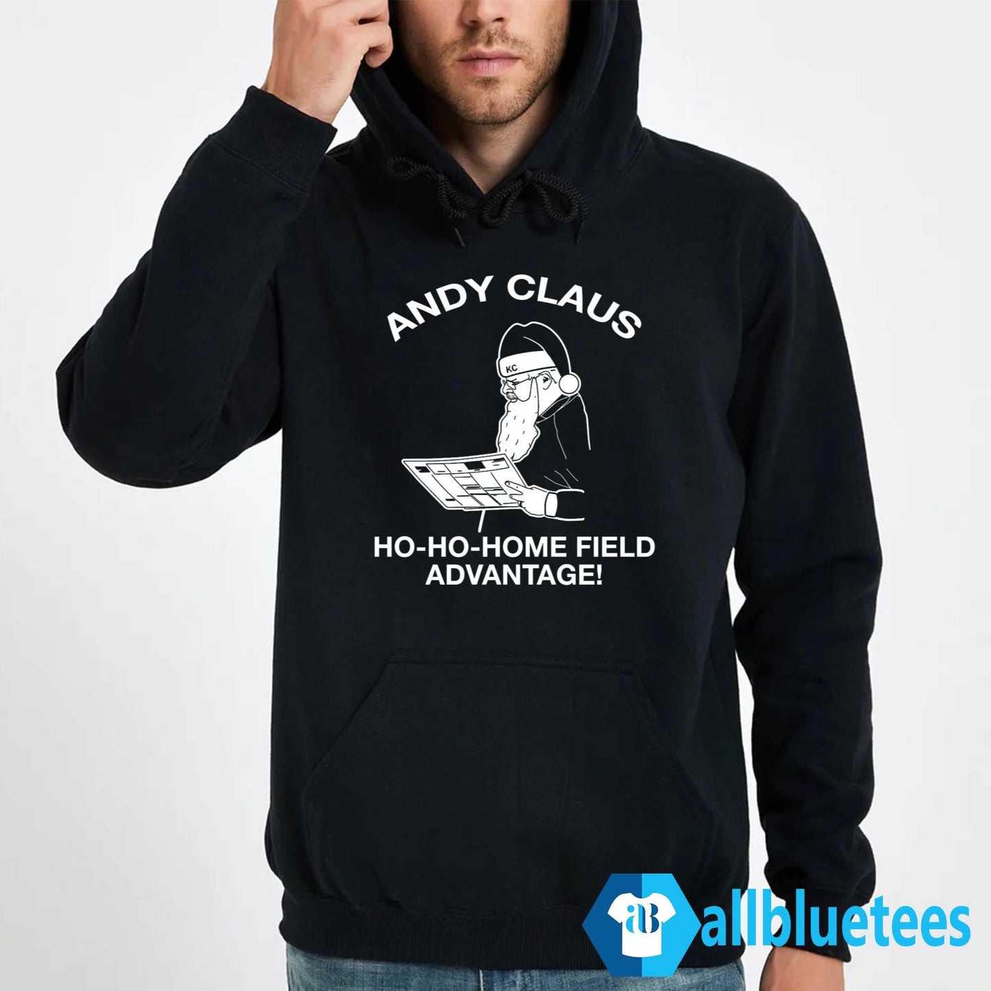 Andy Claus Ho-Ho-Home Field Advantage Shirt