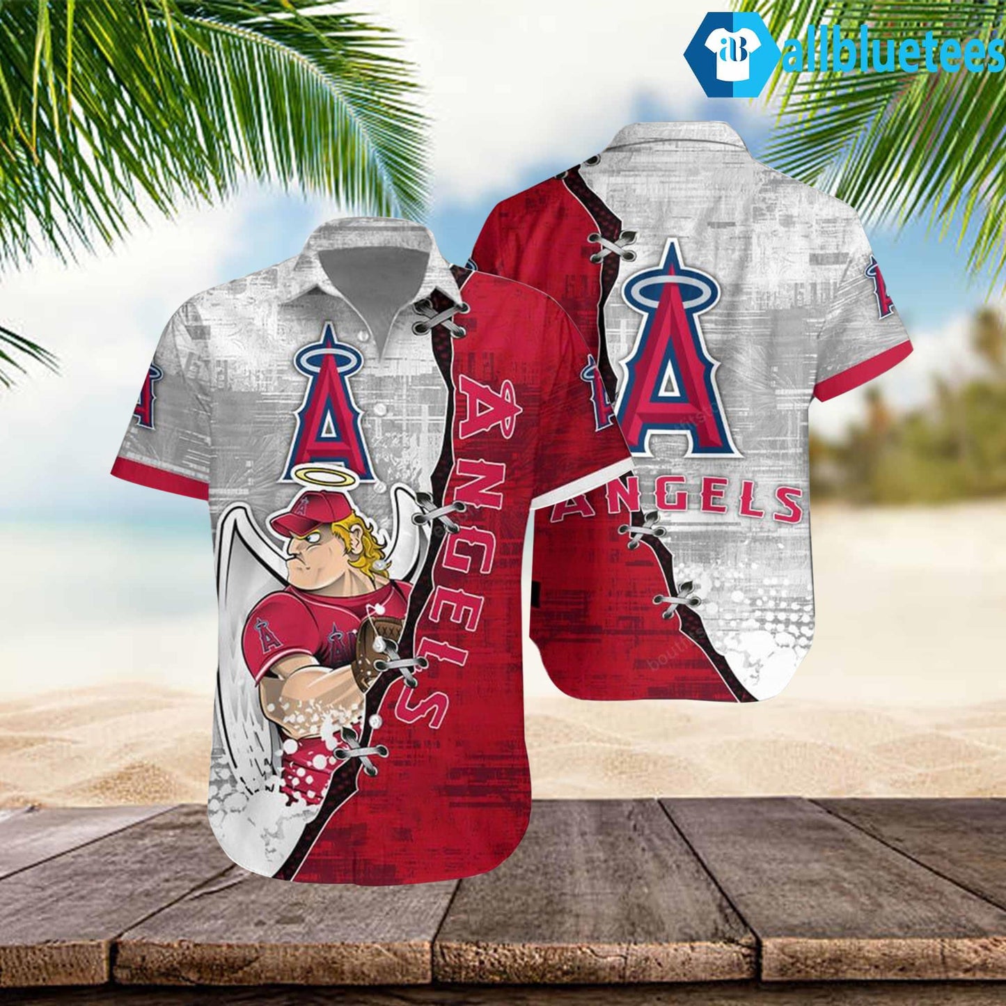 Angels Vintage Hawaiian Shirt