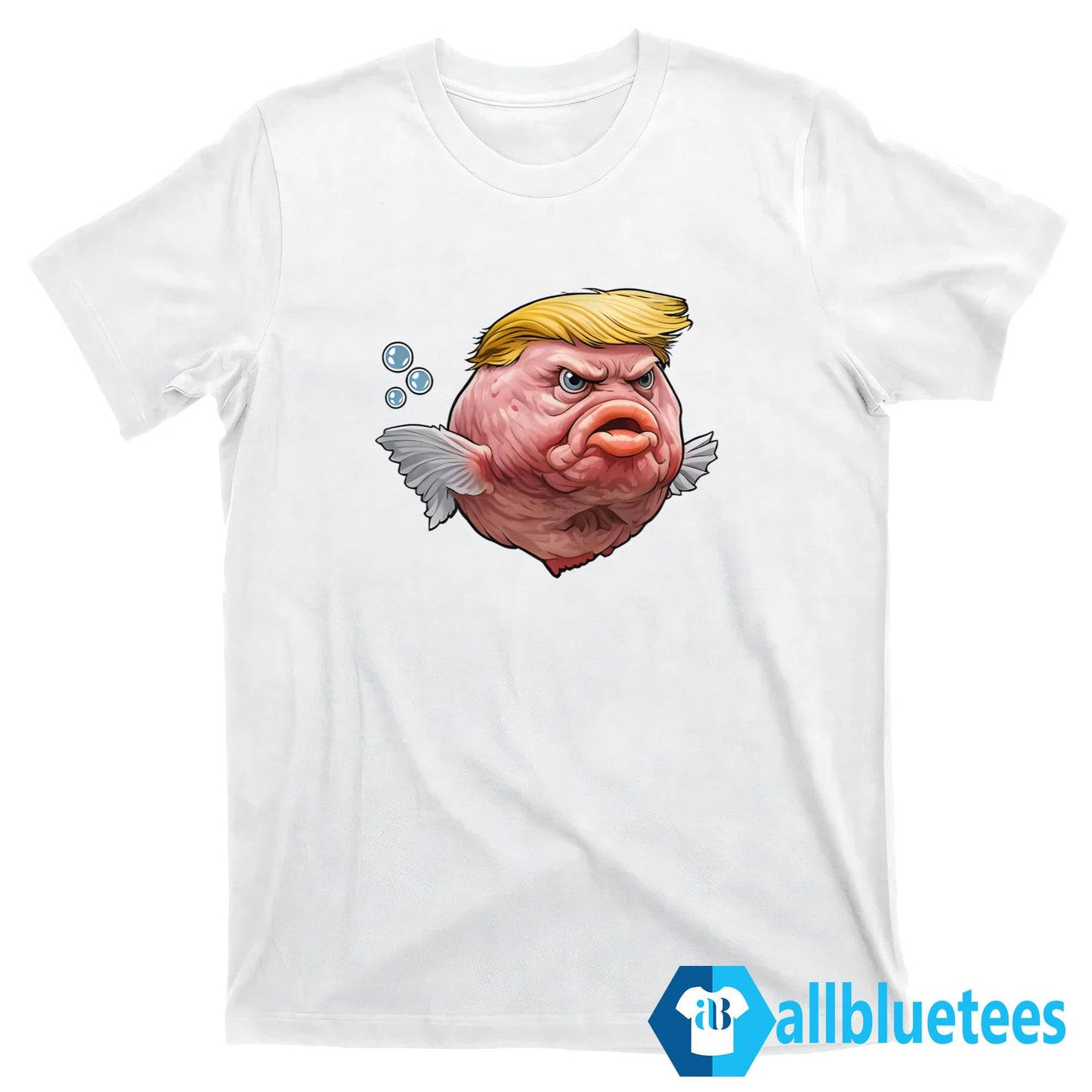Angry Fish Political Satire Trump Shirt