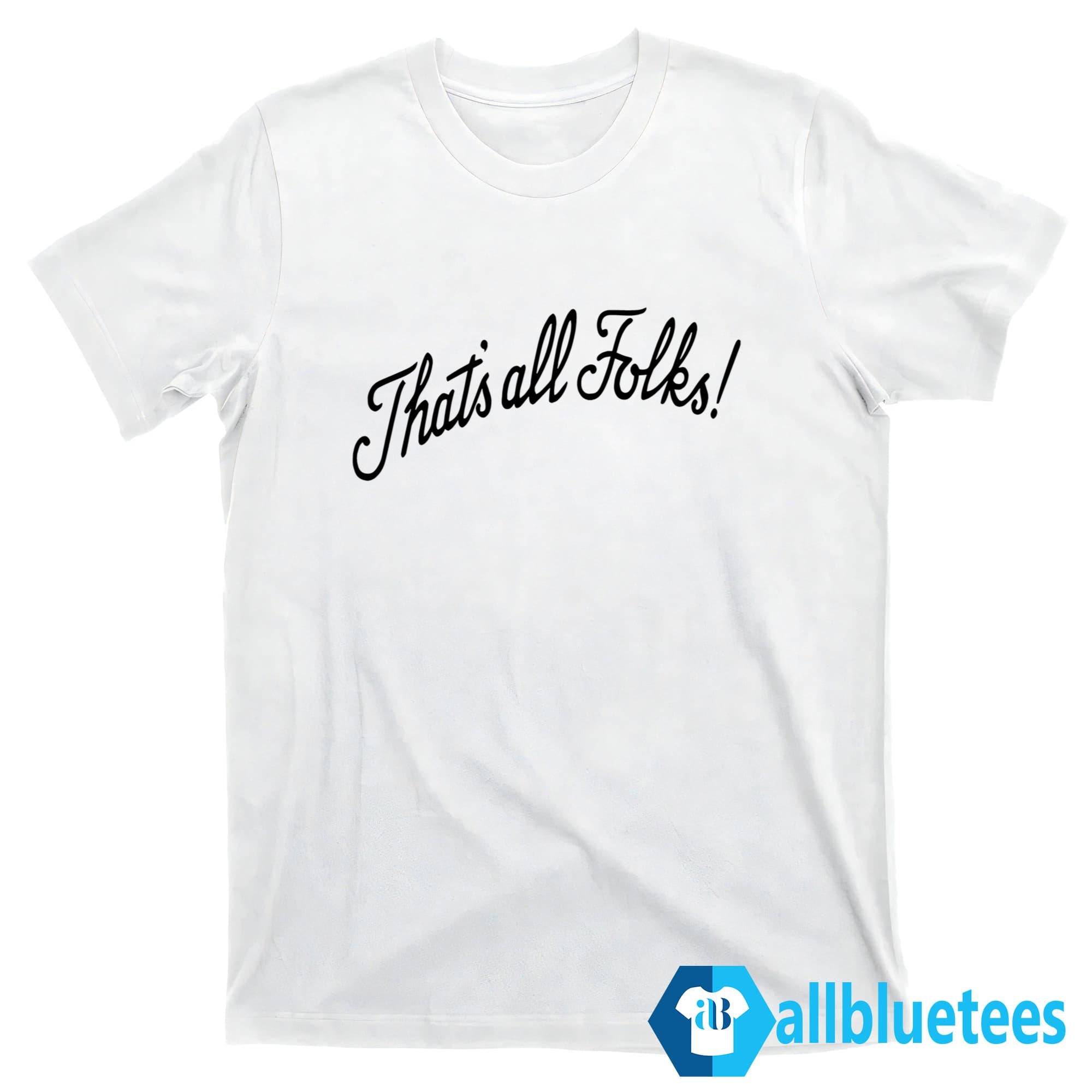 Anthony Davis That’s All Folks Shirt