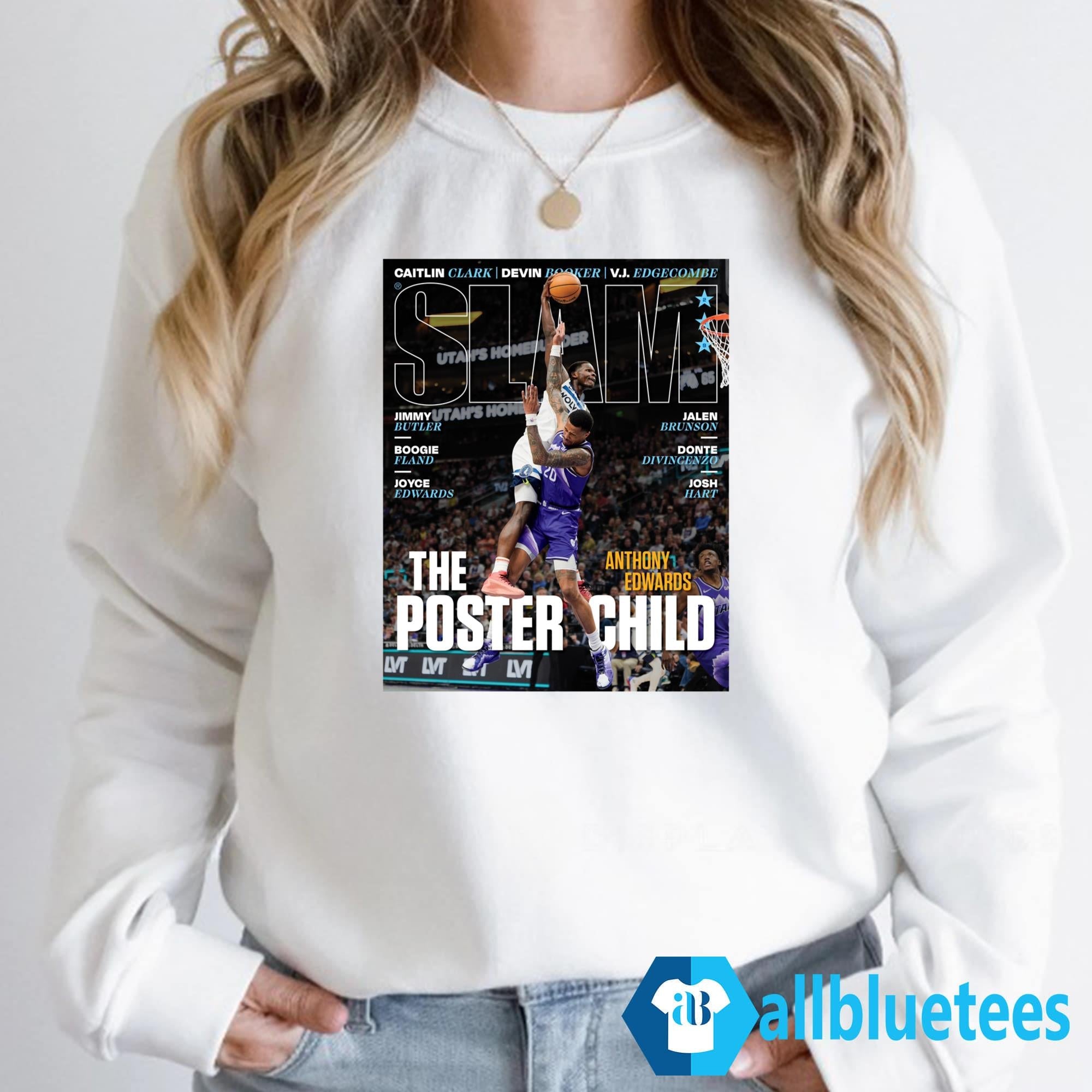 Anthony Edwards The Poster Child Slam Shirt
