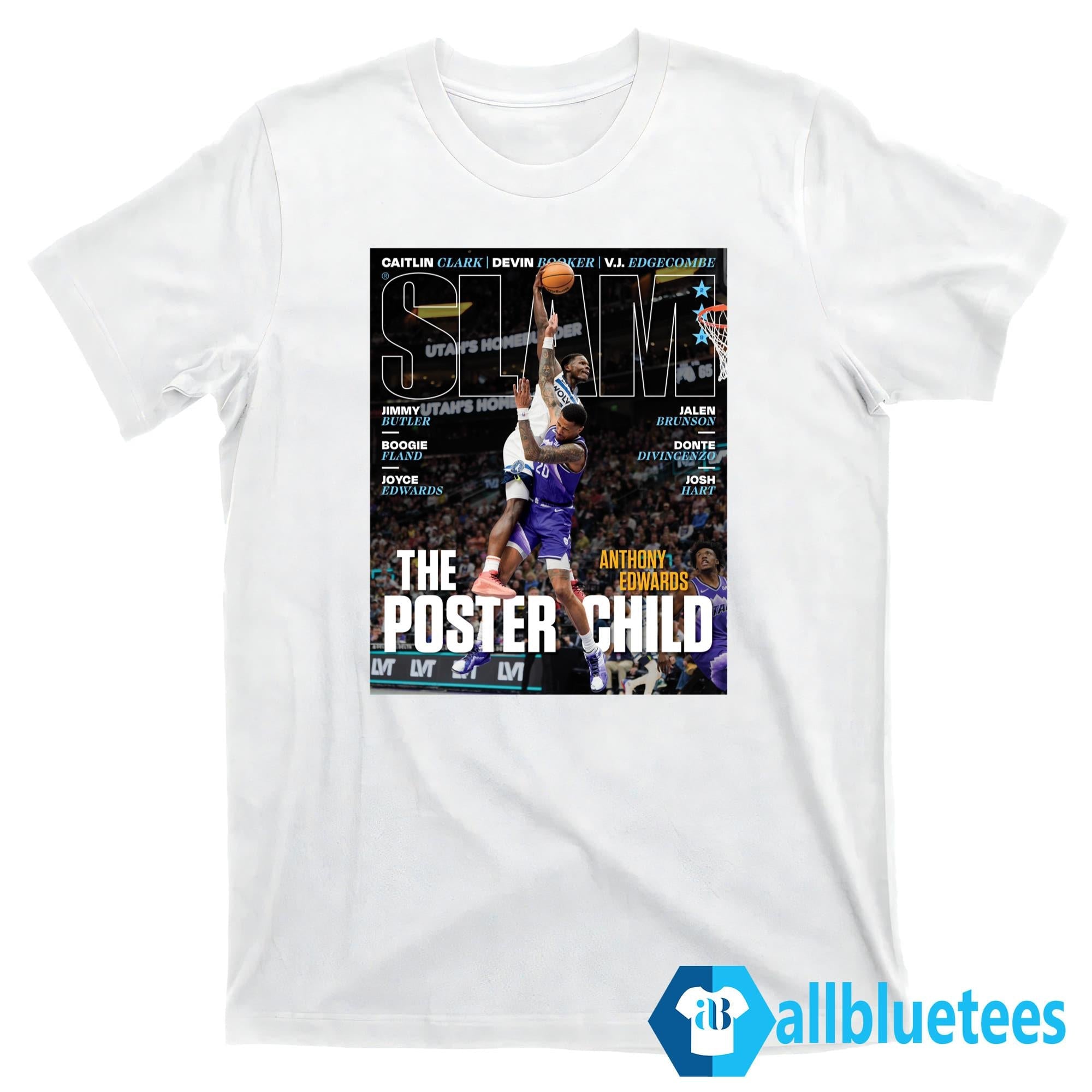 Anthony Edwards The Poster Child Slam Shirt