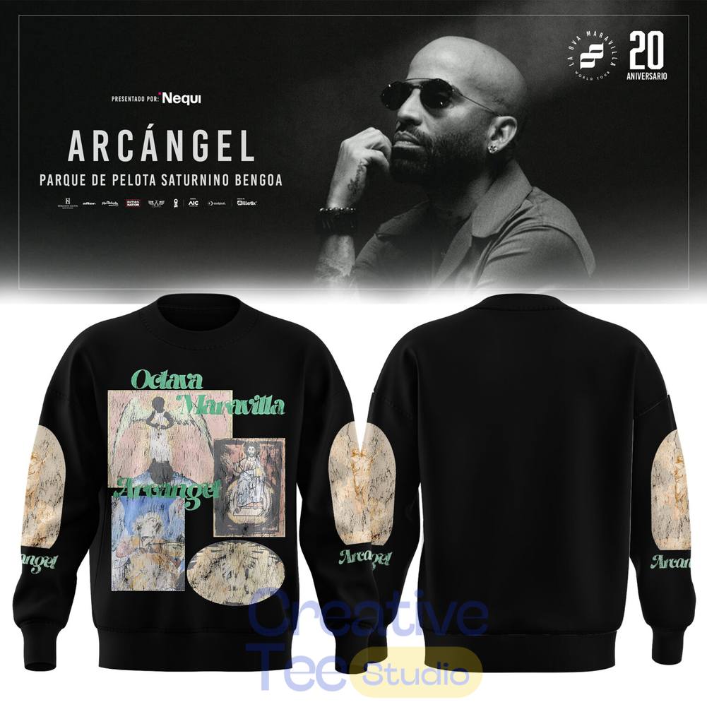 Arcángel La 8va Maravilla World Tour 20 Aniversario Special Sweatshirt