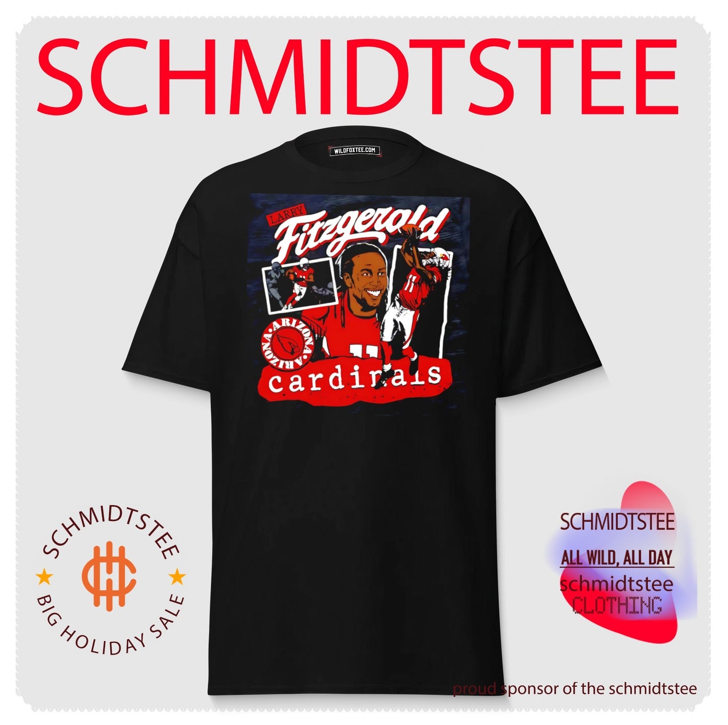 Arizona Cardinals Larry Fitzgerald Jr illustration shirt