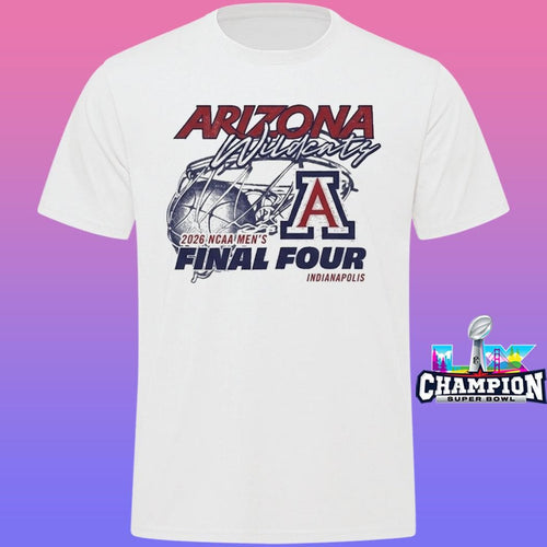 Arizona Wildcats 2026 Ncaa Final Four Shirt