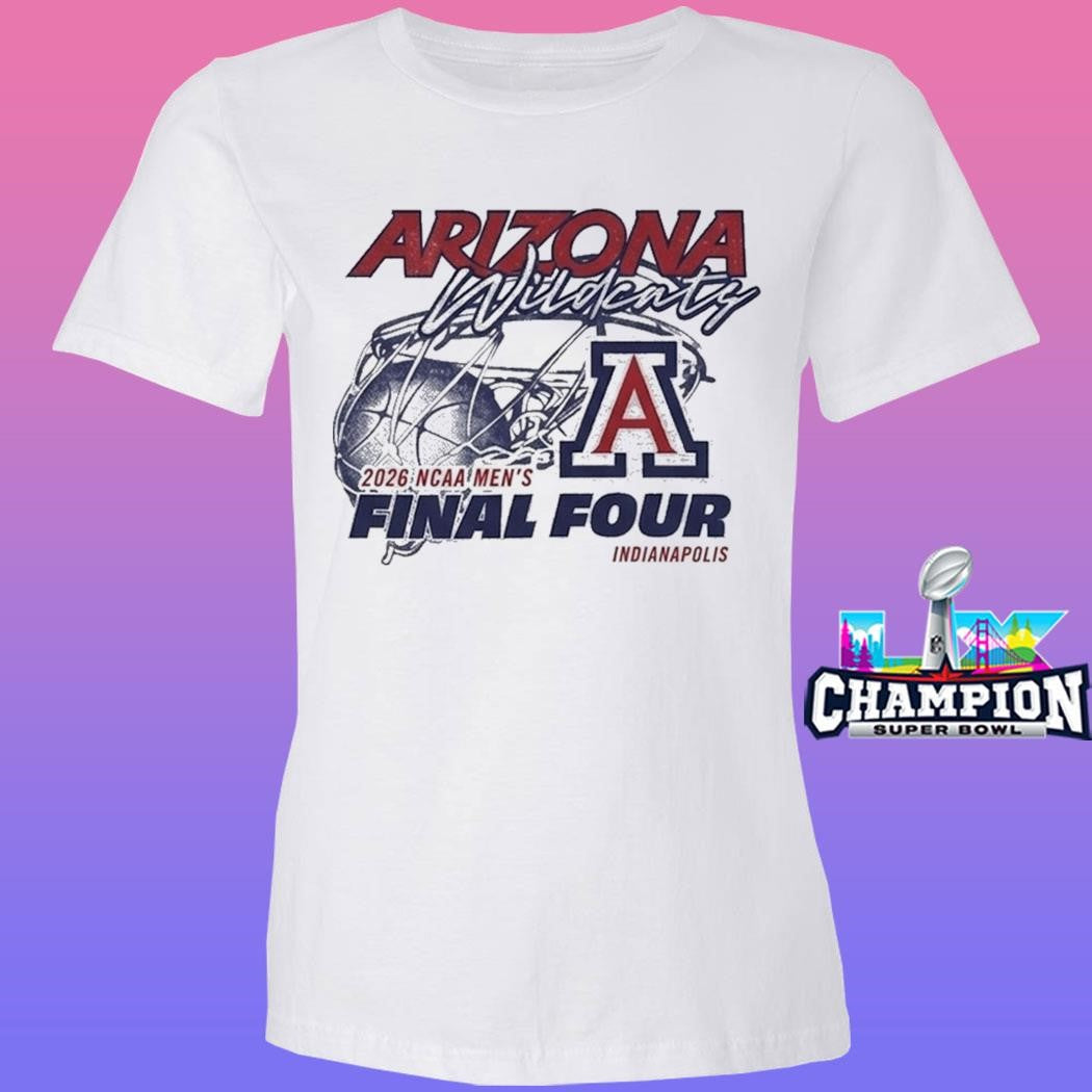 Arizona Wildcats 2026 Ncaa Final Four Shirt