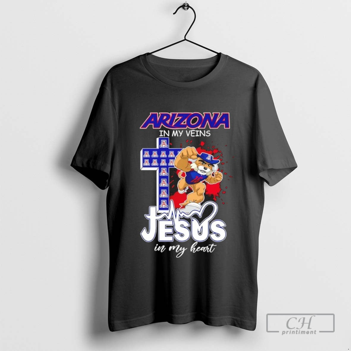 Arizona Wildcats Football In My Veins Jesus In My Heart
