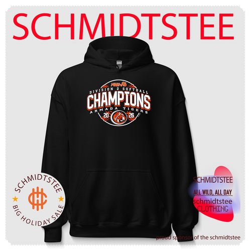 Armada Tigers 2026 MHSAA Softball D2 Champions shirt