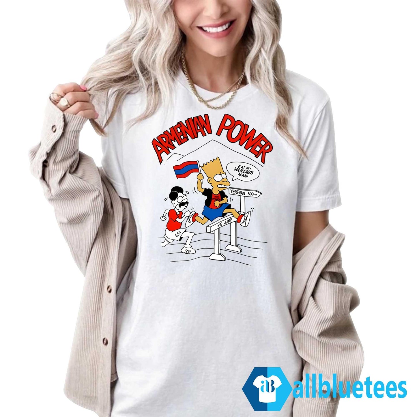 Armenian Power Eat My Vardigs Man Shirt