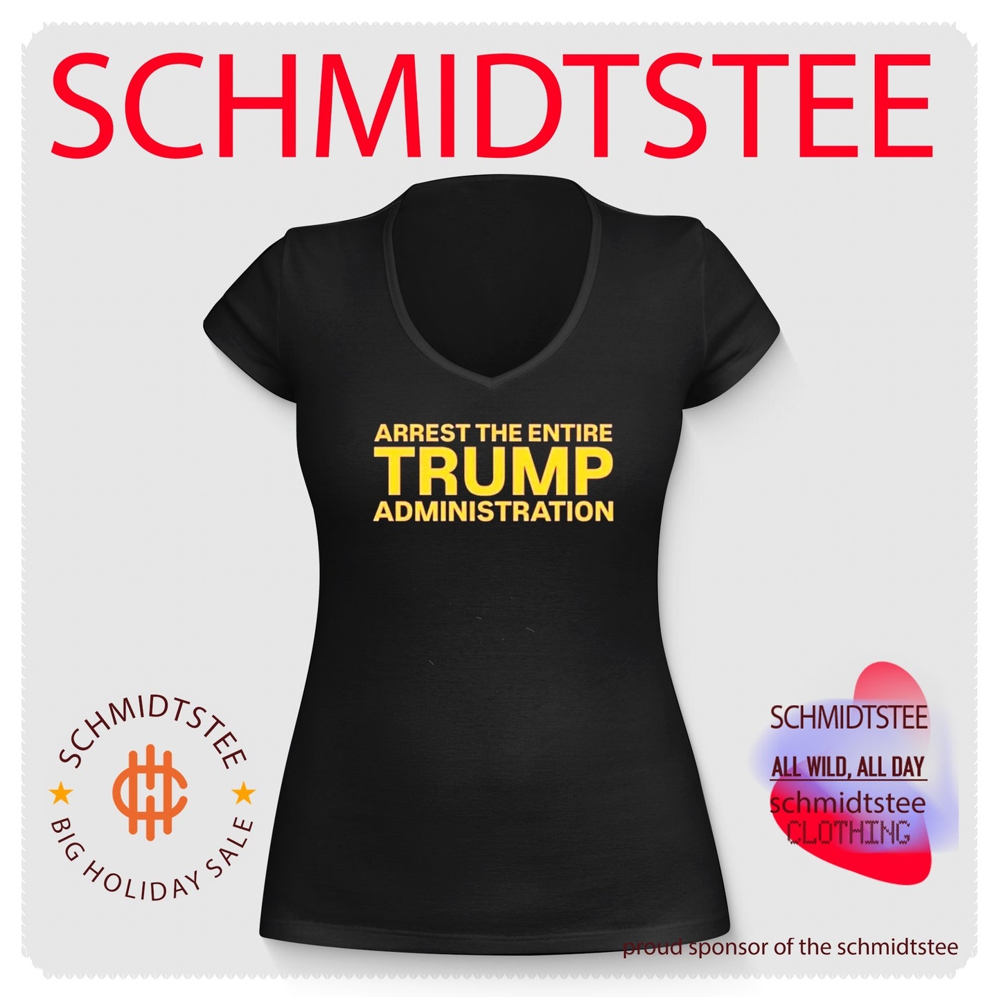 Arrest the entire Trump administration shirt